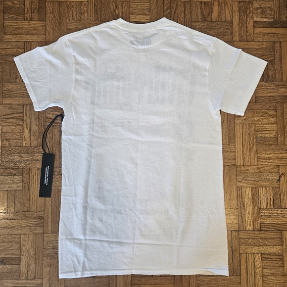 Civil Regime‎ Tee Shirt Mens Small White Grim Reaper Flames Gym New Authentic - Picture 7 of 8